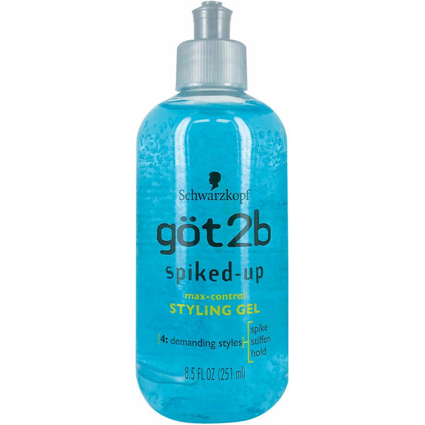 Got2b Spiked-Up Max Control Styling Gel - 8.5 oz bottle