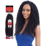 Saga Human Hair Pre-Loop Type Crochet Braid – Super Curl 12" (1 - Jet Black only)