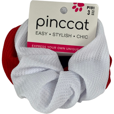 Absolute New York Pinccat 3pcs Scrunchies Assorted - P191