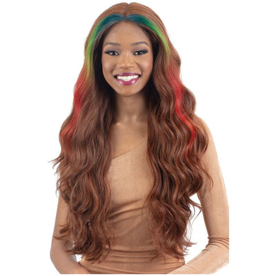 Legacy Human Hair Blend Lace Front Wig - Farrah is a loose wave