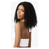 Sensationnel Butta Human Hair Blend HD Glueless Lace Front Wig - W&W Water Wave 12"