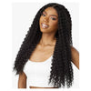 Sensationnel Butta Human Hair Blend HD Glueless Lace Front Wig - W&W Water Wave 26"