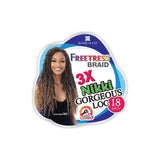 FreeTress Synthetic Braids - 3X Nikki Gorgeous Loc 18"