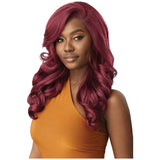 Outre 100% Human Hair Blend 5" x 5" Glueless Lace Closure Wig - HHB-Dream Curls 20"