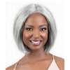 Shake-N-Go Golden 100% Human Hair Glueless Lace Front Wig - Aisha (GREY only)