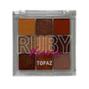 Ruby Kisses Topaz Face + Eyeshadow Makeup Palette