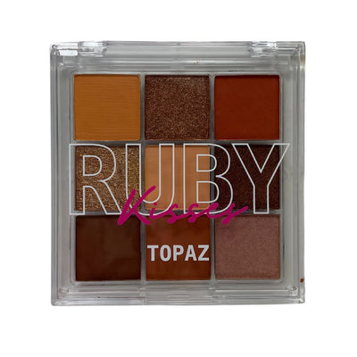 Ruby Kisses Topaz Face + Eyeshadow Makeup Palette