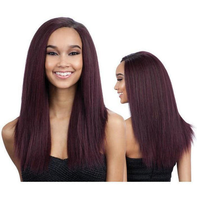 MilkyWay Que Weave – Malaysian Ironed Texture Natural Straight 7PCS (12", 13", 14") (OTPURPLE only)