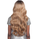 Bobbi Boss Human Hair Blend 13" x 4" Swiss Lace Front Wig – MBLF190 Carmela (T1B/BUG only)