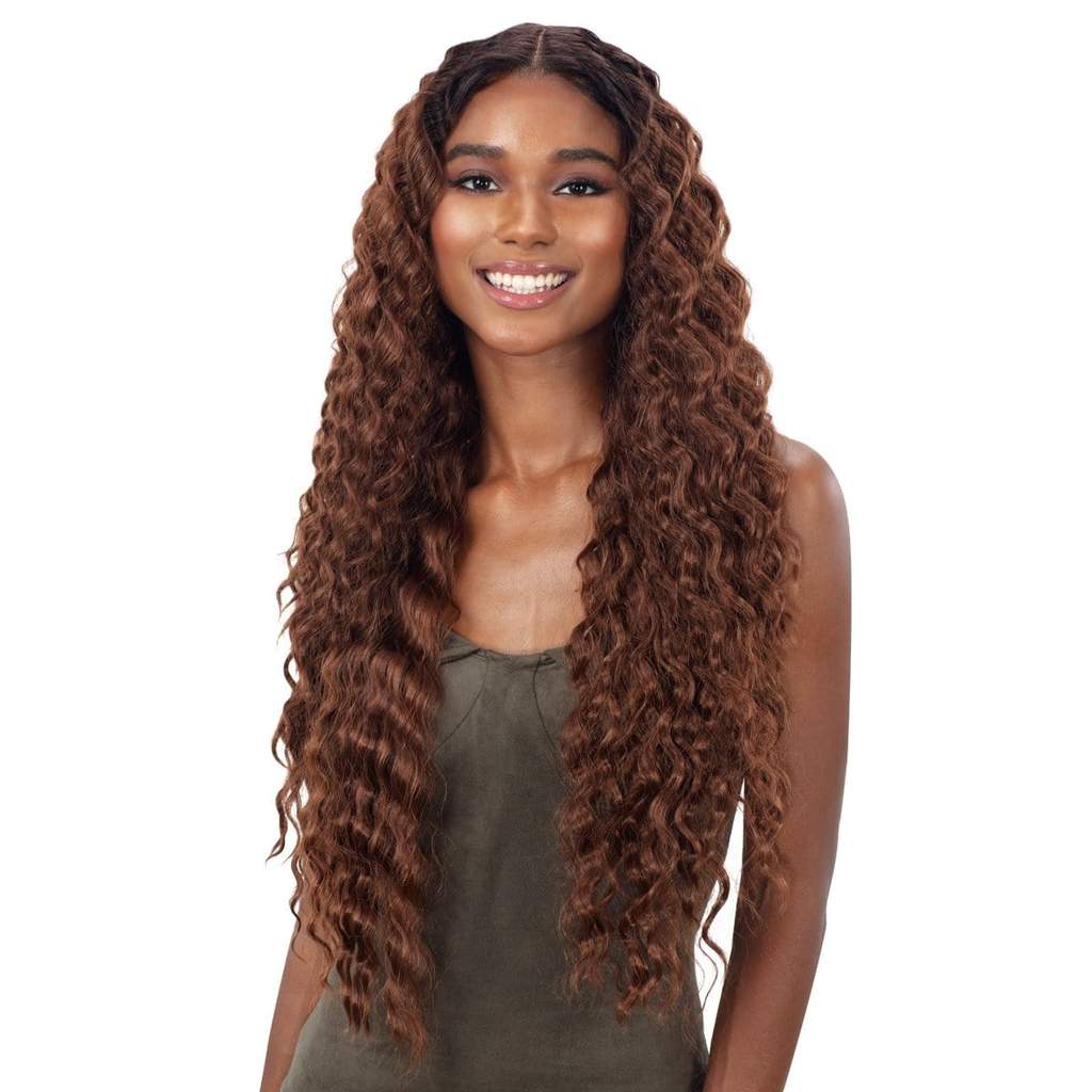 FreeTress Equal Level Up Synthetic HD Lace Front Wig Cheri OT530 on