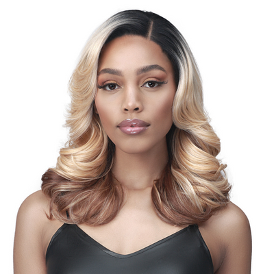 Bobbi Boss HD Ultra Scalp Illusion 13" X 5" Synthetic Lace Frontal Wig - MLF673 Melony (3T4/YELLOW only)
