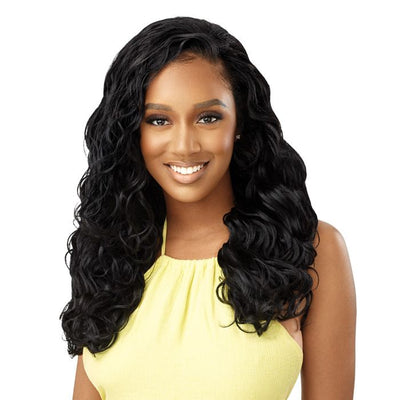 Outre Converti-Cap Synthetic Drawstring Half Wig - Brazilian Waves (SPECIAL COLORS only)