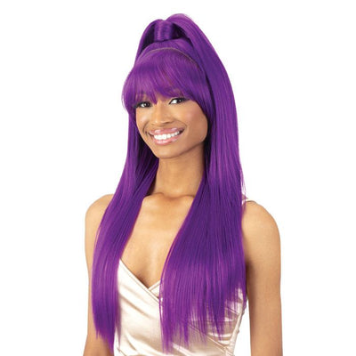 FreeTress Equal HD Illusion Synthetic Half Up Lace Frontal Wig - HDL-11 (BLONDE & VIOLET only)